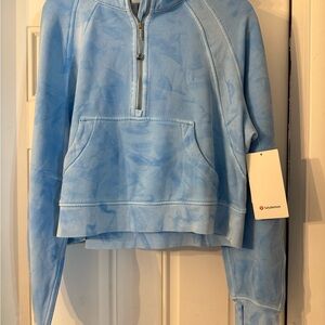 Lululemon Light Blue Zip-Up Jacket